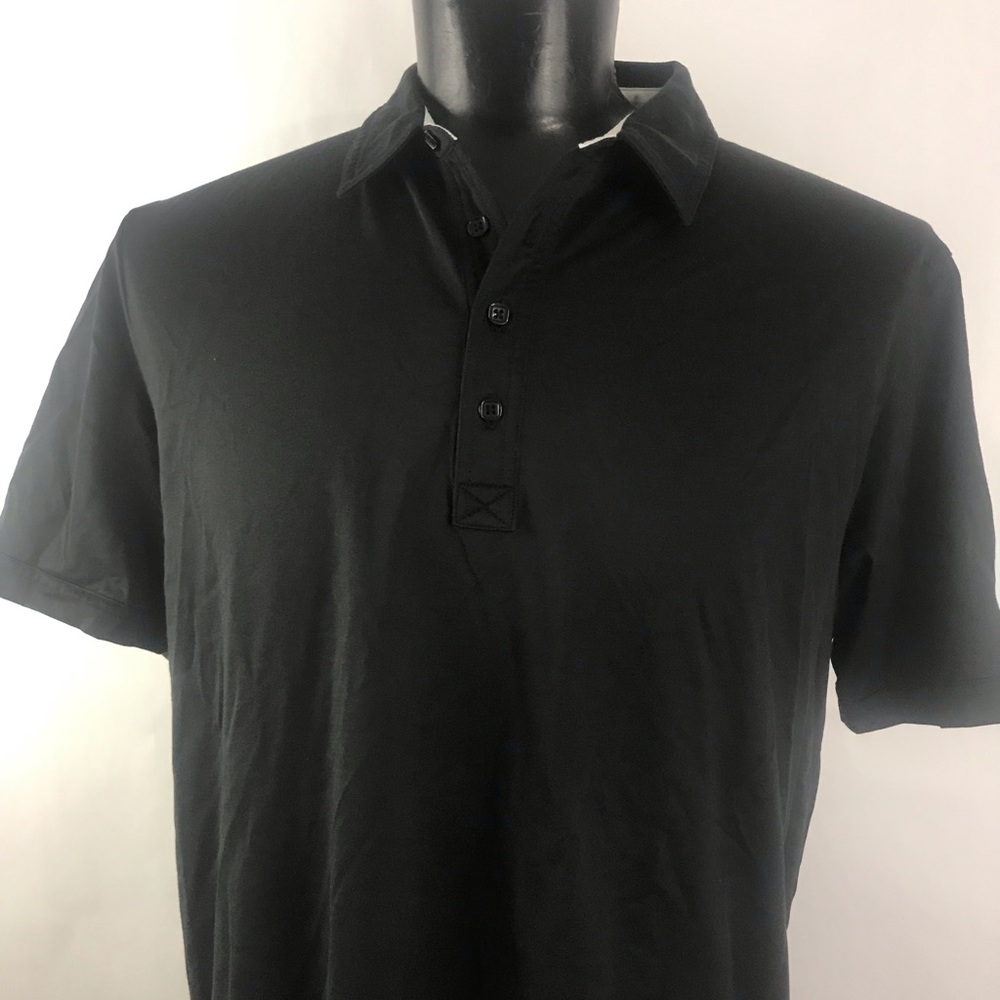 Travis Matthew Golf Polo Shirt Black